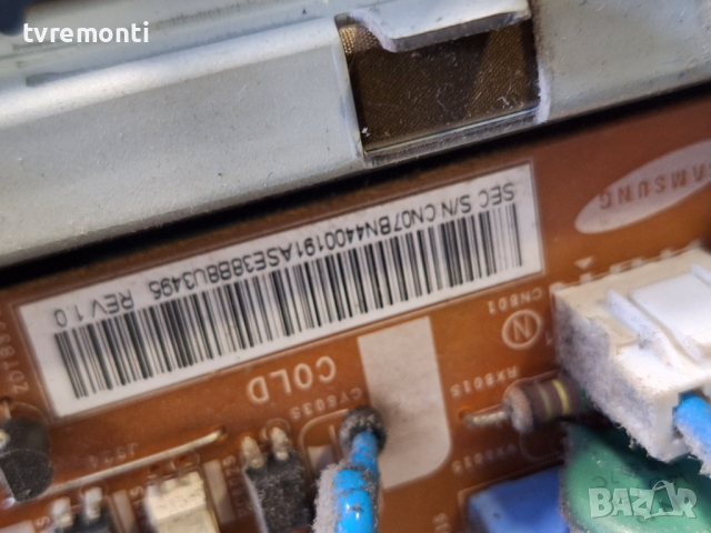 Платка POWER SUPPLY BN44-00191A PSLF201502B for ,SAMSUNG LE32S81B for DISPLAY CLAA320WB02, снимка 2 - Части и Платки - 44757171