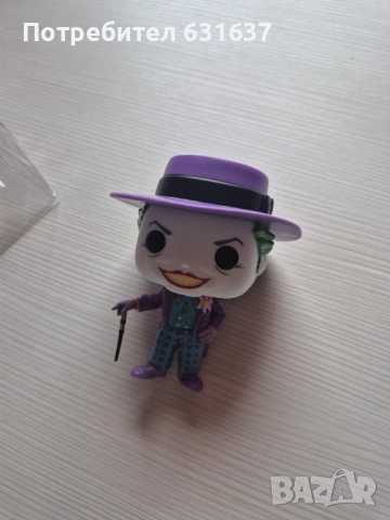 Фигура Funko POP! DC Comics: The Joker - The Joker with Hat (The Batman 1989) , снимка 2 - Колекции - 51869522