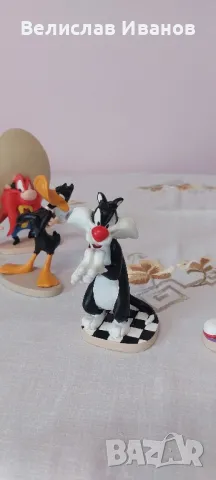 5 броя колекционерски фигурки на Looney toons от полирезин. Отлично състояние, снимка 5 - Колекции - 50053988