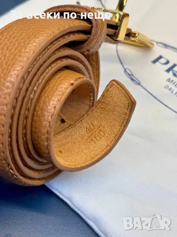 Prada Колан Естествена Кожа Прада - Налични Различни Цветове Код D2125, снимка 7 - Колани - 49421078