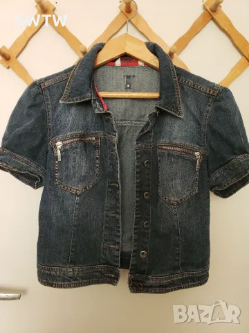 Liu Jo Jeans яке деним с къс ръкав