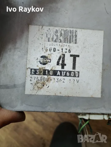 компютър Nissan Primera P12 Denso ,23710AU600, 275800-1362, снимка 4 - Части - 56152186