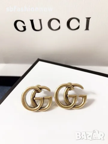 Gucci обеци стомана, снимка 2 - Обеци - 56241048