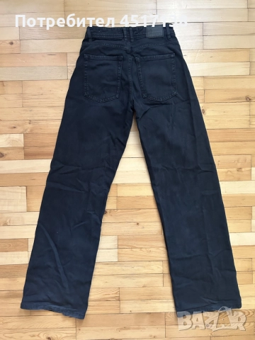 Черни дънки Bershka, снимка 2 - Дънки - 55801271