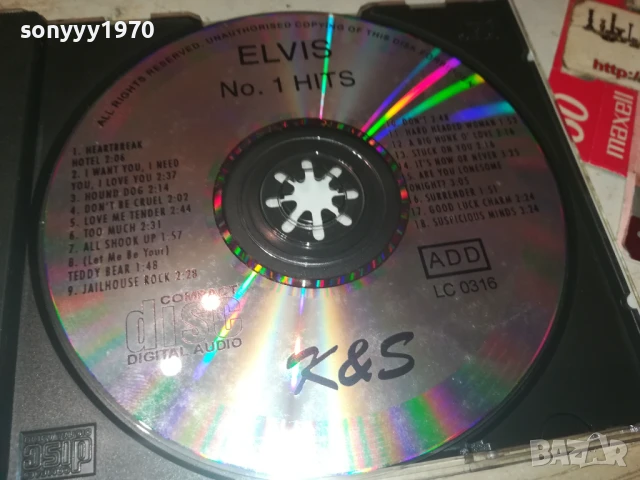 ELVIS CD 1808251944, снимка 7 - CD дискове - 51408907