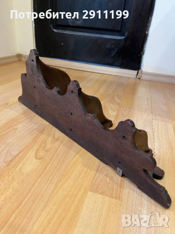 Антикварна етажерка за ъгъл, снимка 6 - Етажерки - 53882818