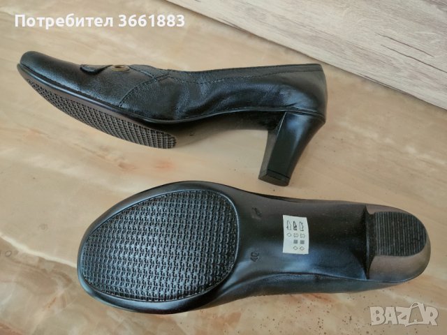 Нови кожени бълг. обувки, снимка 7 - Дамски обувки на ток - 39909409