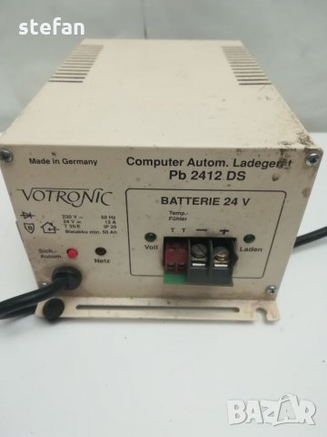 Voltronic зарядно за 24 волтови акумулатори кемпери и каравани, снимка 11 - Друга електроника - 32180629