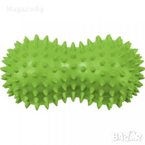 Двойна масажна топка с бодлички нова , която чрез притискане към тялото масажира в дълбочина. Формат, снимка 2 - Масажори - 29376718