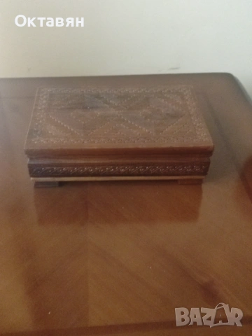 Дървена кутия за сигари/табакера, снимка 12 - Антикварни и старинни предмети - 53931615