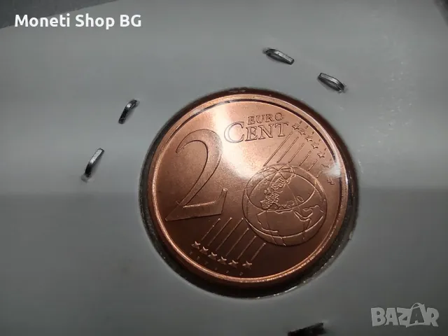 Лот от 3 бр. Евроцентове – Сан Марино -UNC, снимка 6 - Нумизматика и бонистика - 48817350