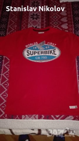 Оригинална тениска Honda Superbike, снимка 1 - Тениски - 31703625