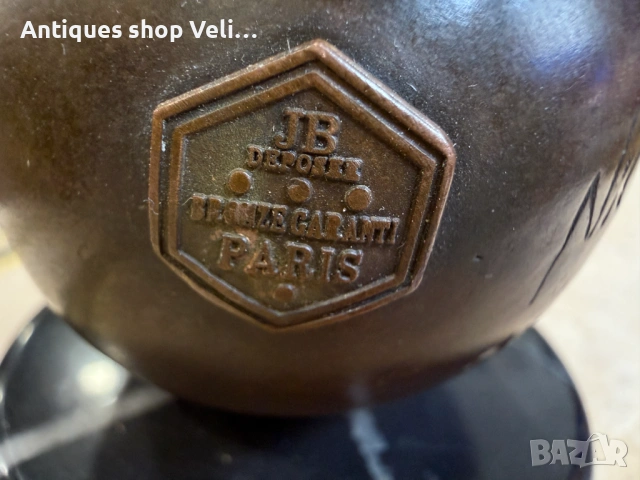 Авторска бронзова скулптура №8012 , снимка 7 - Антикварни и старинни предмети - 53947550