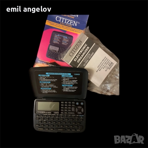 Електронен бележник Citizen, снимка 3 - Друга електроника - 52523078