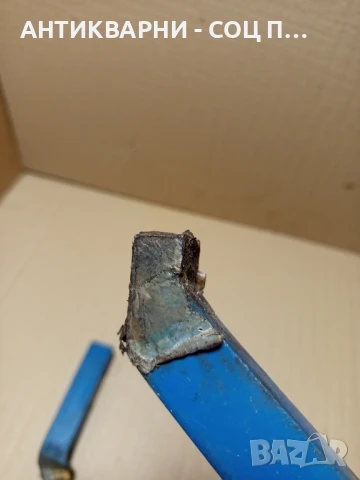 Комплект От Два Броя Стари Чисто Нови Стругарски Ножове От Соца., снимка 3 - Антикварни и старинни предмети - 51379601