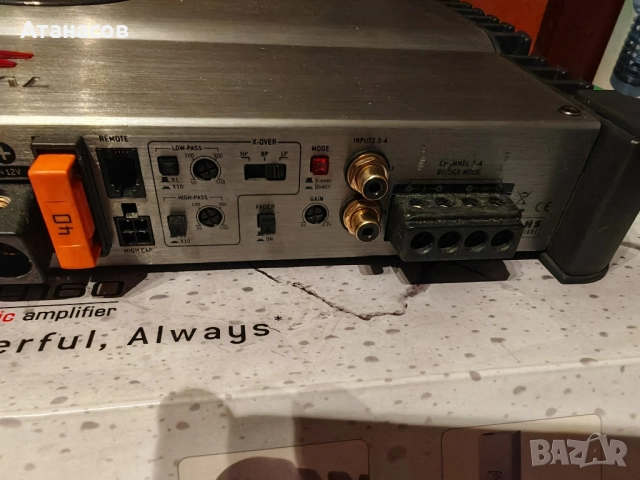 Focal FPS 4160 High-end Class AB 4 Канален усилвател , снимка 14 - Части - 47549091