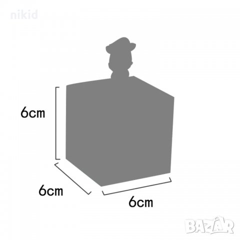  Зоо сафари животни картонена кутия кутии за лакомства подаръци рожден ден парти картонени кутийки, снимка 4 - Други - 34253969