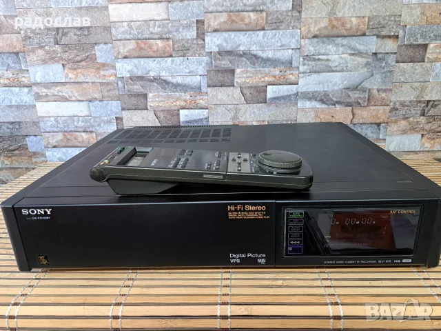 Видеорекордер Sony SLV-815 VP, снимка 2 - Плейъри, домашно кино, прожектори - 55899310