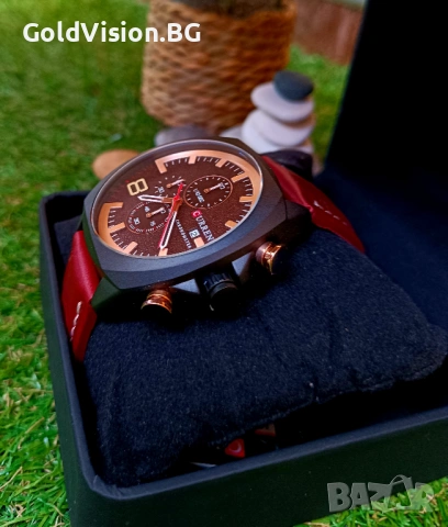 Мъжки часовник – CURREN – 8324 + ПОДАРЪК, снимка 3 - Мъжки - 53138980