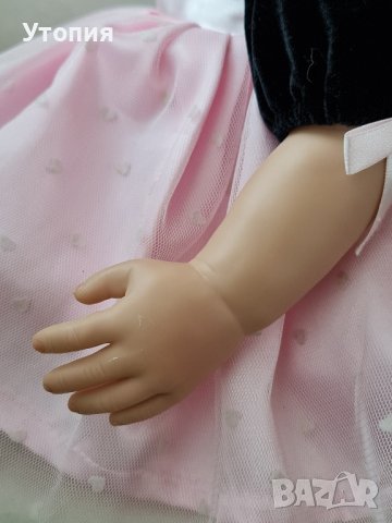  Реалистична кукла дете 55 см, отлична!, снимка 8 - Кукли - 44295253