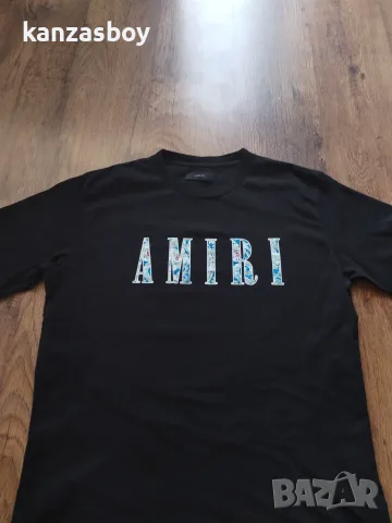 amiri paisley t shirt - страхотна мъжка тениска XL ОТЛИЧНА, снимка 5 - Тениски - 55805995