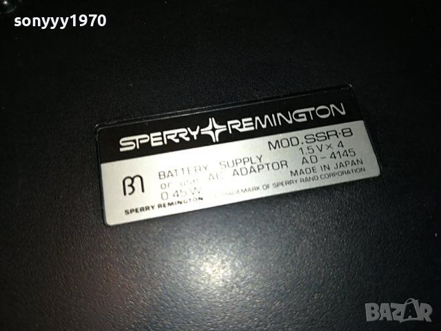 sperry remington mod.ssr-8-made in japan-внос swiss 2705221101, снимка 8 - Антикварни и старинни предмети - 36890344