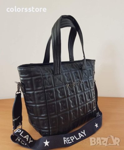 Черна чанта /реплика  Replay код Br-D34, снимка 2 - Чанти - 40757083