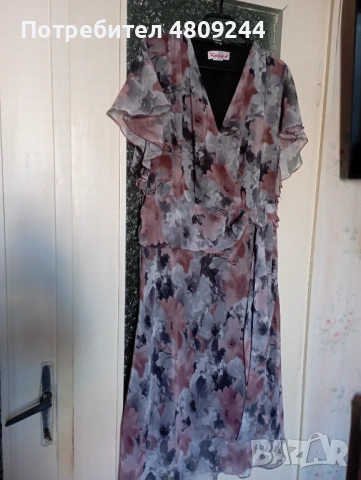 Елегантна дамска рокля, снимка 3 - Рокли - 54339475