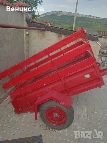 Продавам Българско Тутраканско ремарке, снимка 2 - Ремаркета - 55904768