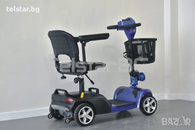 Електрическа четириколка TS-180F NEW V.2 350W 24V Нов модел. Лека, разглобяема, събира се в багажник, снимка 5 - Мотоциклети и мототехника - 52414840