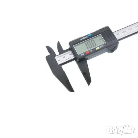 Дигитален шублер 150 mm с PVC корпус, снимка 2 - Аксесоари и консумативи - 55867418