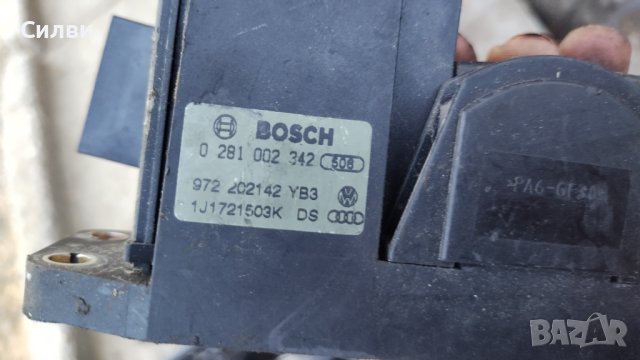 Потенцйометър датчик газ педал 1J1721503K за Голф 4 Бийтъл Леон от Vw Golf 4 Beetle Seat Leon 1.9TDi, снимка 2 - Части - 42305869