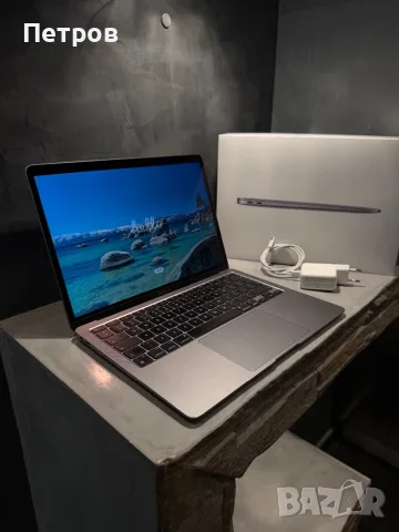 КАТО НОВ Macbook Air M1 2020 13.3 inch  256 GB, снимка 12 - Лаптопи за дома - 56166580