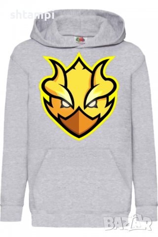 Детски Суитчър/Суитшърт Phoenix Crow Head 2,Brawl Stars,Игра,Подарък,Изненада,Забавление,Рожден Ден, снимка 2 - Детски анцузи и суичери - 38315587