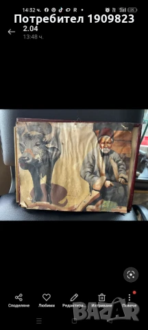 Много стара картина , снимка 8 - Картини - 50485344