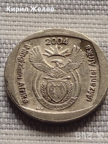 Две монети 1 ранд 2004г. Африка / 5 цент 1991г. Кения за КОЛЕКЦИОНЕРИ 41178, снимка 4 - Нумизматика и бонистика - 42818990