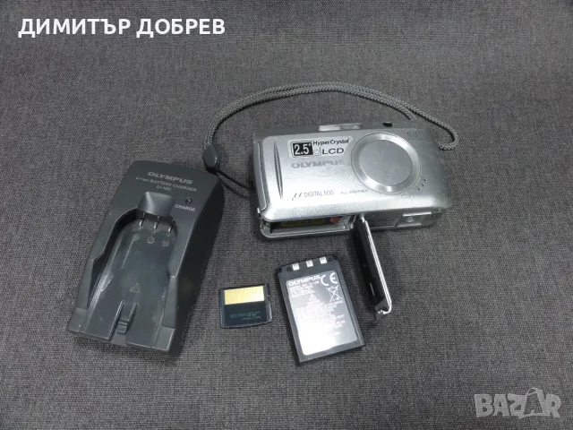 ЦИФРОВ ФОТОАПАРАТ OLYMPUS MJU DIGITAL 500 5.0MP CCD DIGITAL CAMERA Y2K DIGICAM, снимка 13 - Фотоапарати - 55726074