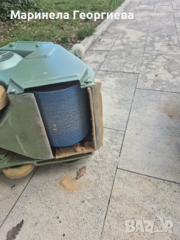 Продавам немска машина Легер за циклене на паркет , снимка 5 - Други машини и части - 54053126