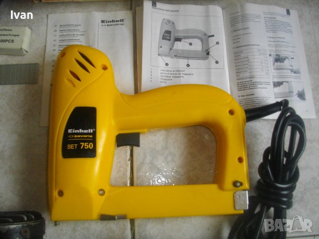 Ел.Такер-Duo-Fast PROFESSIONAL/Нов Einhell 10-16mm/Нов Top Craft 15-30mm/Като Нов Top Craft 15-32mm, снимка 8 - Други инструменти - 40515726