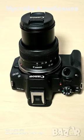 НОВ Canon R50 +два обектива, снимка 5 - Фотоапарати - 56381661