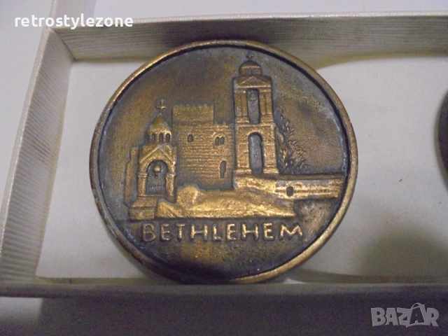 № 8273 Юбилеен комплект плакети „Светите градове“ – 2000 г., снимка 2 - Други ценни предмети - 51827146