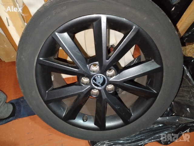 Джанти 16" Skoda Fabia, Rapid Джанти 5 100 16" Skoda Fabia, Rapid, снимка 9 - Гуми и джанти - 52887524