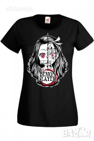 Дамска тениска Demon Slayer Nezuko Kamado 03,Анимация,игра,Празник,Повод.