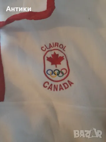 Блуза от Олимпиада в Албервил 1992 Канадски отбор, снимка 3 - Антикварни и старинни предмети - 48942913