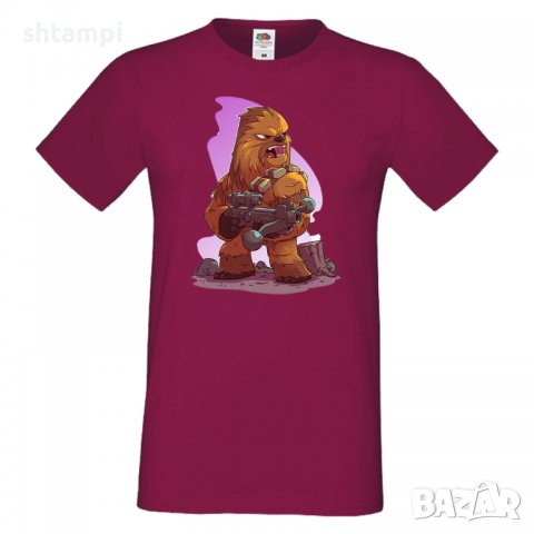 Мъжка тениска Star Wars Chewbacca Star Wars Игра,Изненада,Подарък,Геймър, , снимка 14 - Тениски - 36808670