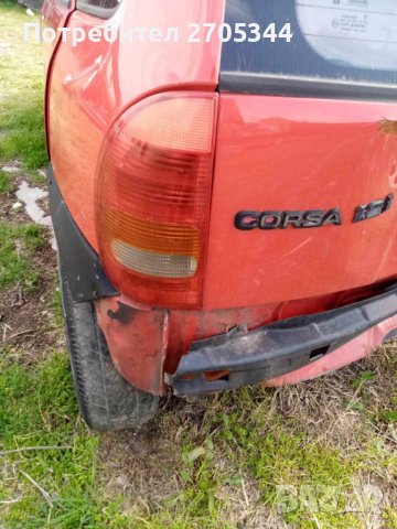 Опел корса 1.2 бензин 1995 година на части , снимка 2 - Части - 42847254