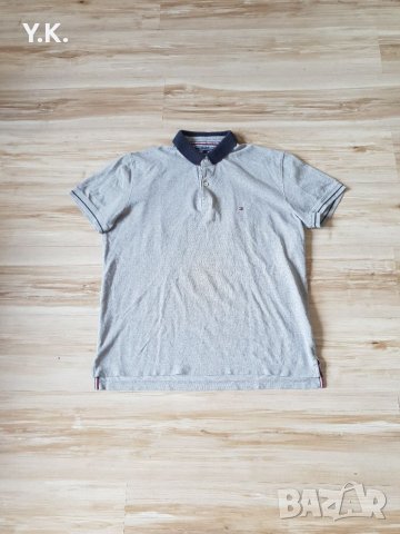 Оригинална мъжка тениска с яка Tommy Hilfiger, снимка 1 - Тениски - 37492151