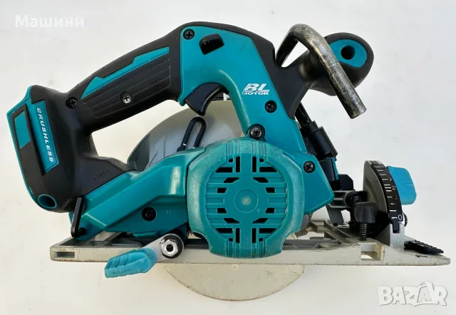 Makita DHS680 - Безчетков ръчен циркуляр 2x18V 5.0Ah, снимка 4 - Циркуляри - 55884933