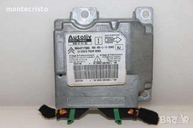 Централа airbag Citroen C4 Picasso (2006-2014г.) 9664217980 / 606 47 47 00 / 606474700