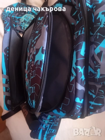 Ергономична ученическа раница за ГЕЙМЪРИ (само 650гр!) + ПОДАРЪК Бутилка 🎁🎮, снимка 4 - Раници - 54110385